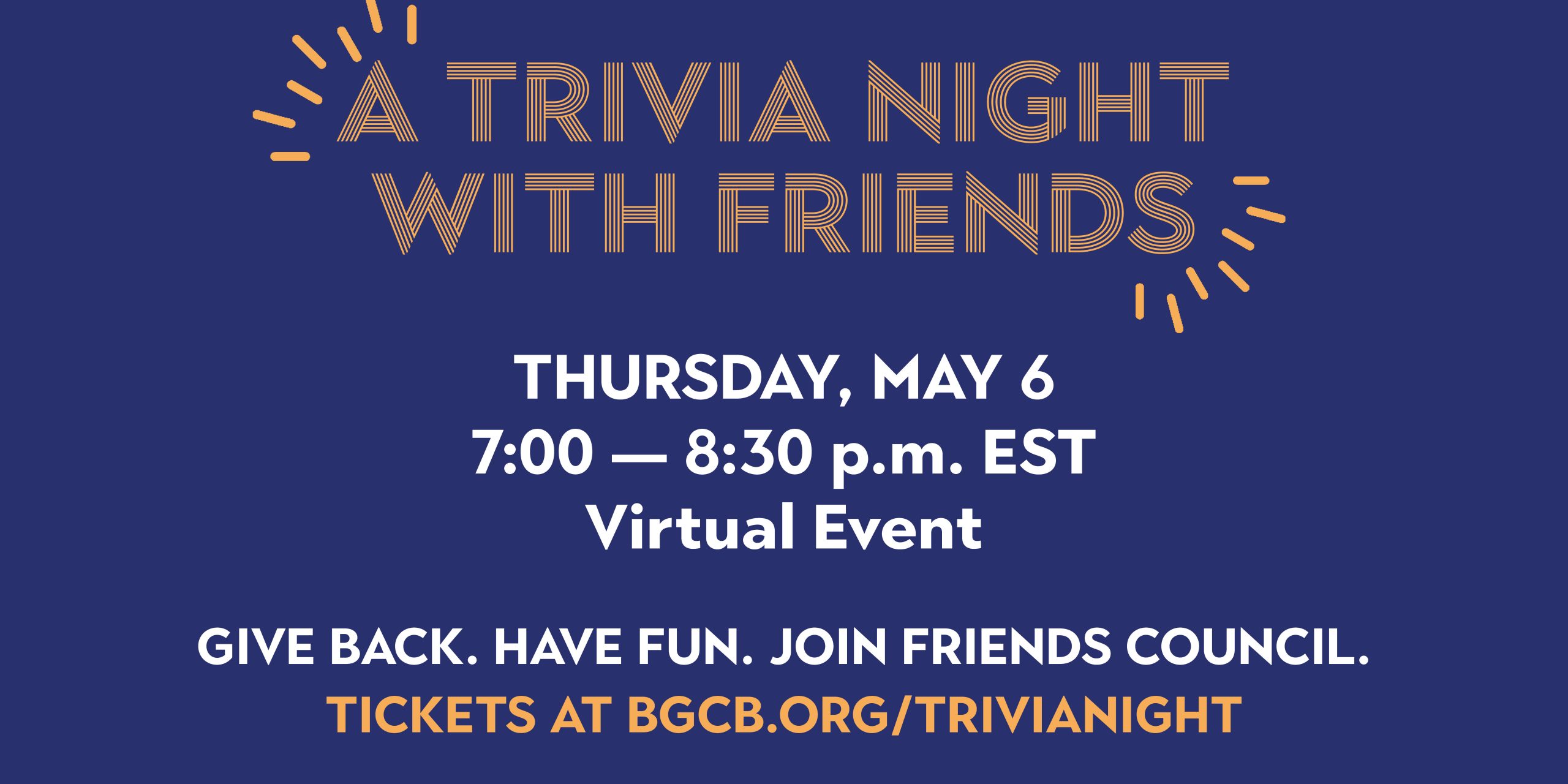 Sponsor a Trivia Night With Friends