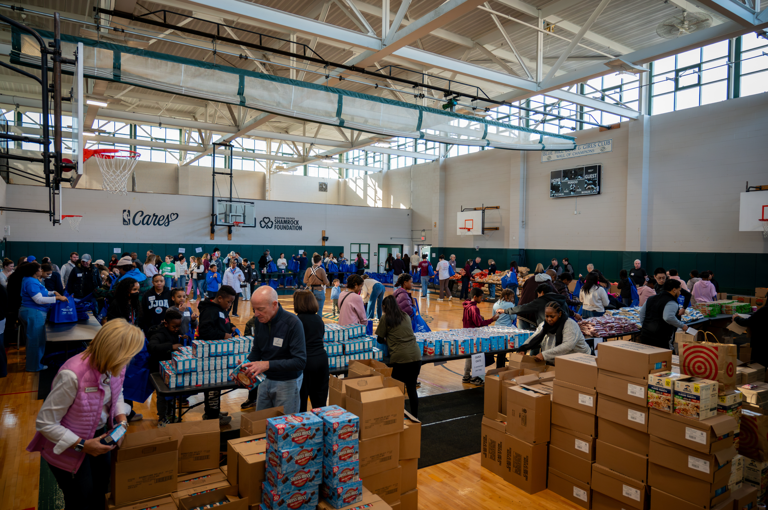 Community Unites to Combat Food Insecurity at BGCB’s Edgerley Family Day of Service